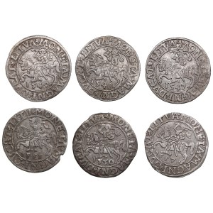 Lithuania, Grand Duchy (Vilnius) AR ½ Groat / Półgrosz - Sigismund II Augustus (1544-1572) (6)