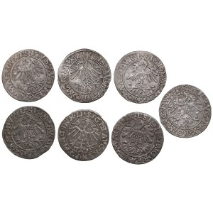 Lituanie, Grand-Duché (Vilnius) AR ½ Groat / Półgrosz - Sigismond II Auguste (1544-1572) (7)