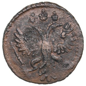 Russie Polushka (1/4 Kopeck) 1734 - Anna Ioannovna (1730-1740)