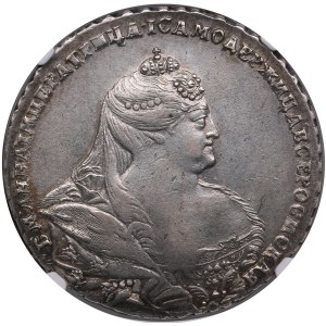 Russie Rouble 1738 - Anna Ioannovna (1730-1740) - NGC AU DETAILS