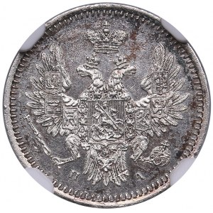 Russie 5 Kopecks 1851 СПБ-ПА - Nicolas Ier (1825-1855) - NGC UNC DETAILS