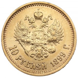 Russie 10 Roubles 1899 AГ - Nicolas II (1894-1917)