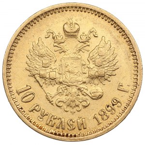 Russie 10 Roubles 1899 AГ - Nicolas II (1894-1917)