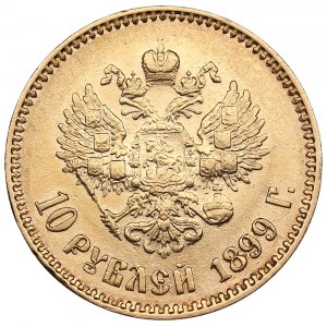 Russie 10 Roubles 1899 AГ - Nicolas II (1894-1917)