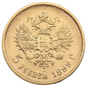 Russie 5 Roubles 1899 ФЗ - Nicolas II (1894-1917)