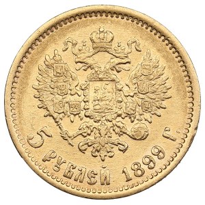 Russie 5 Roubles 1899 ФЗ - Nicolas II (1894-1917)