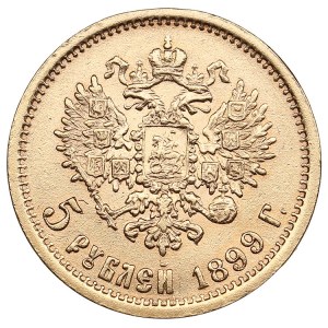 Russie 5 Roubles 1899 ФЗ - Nicolas II (1894-1917)