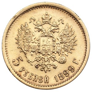 Russie 5 Roubles 1899 ФЗ - Nicolas II (1894-1917)