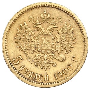 Russie 5 Roubles 1900 ФЗ - Nicolas II (1894-1917)