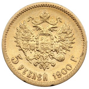 Russie 5 Roubles 1900 ФЗ - Nicolas II (1894-1917)