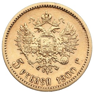 Russie 5 Roubles 1900 ФЗ - Nicolas II (1894-1917)