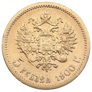 Russie 5 Roubles 1900 ФЗ - Nicolas II (1894-1917)