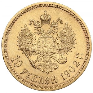 Rusko 10 rublů 1902 AP - Mikuláš II (1894-1917)