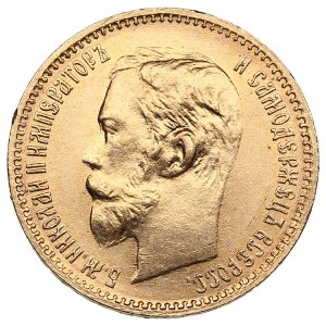 Russie 5 Roubles 1902 АР - Nicolas II (1894-1917)