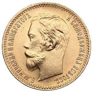 Russie 5 Roubles 1902 АР - Nicolas II (1894-1917)