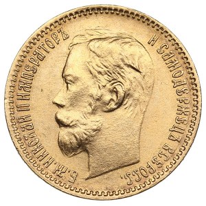 Russie 5 Roubles 1902 АР - Nicolas II (1894-1917)