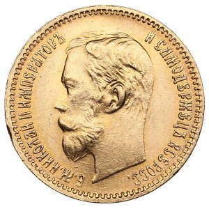 Russie 5 Roubles 1902 АР - Nicolas II (1894-1917)