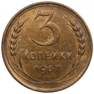 Russie (URSS) 3 Kopecks 1937