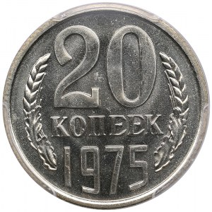 Russie (URSS) 20 Kopecks 1975 - PCGS PL67