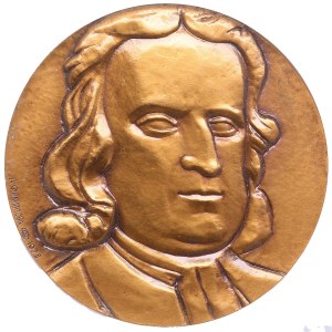 Russie (URSS) Médaille de bronze (Tombac) 1978 ЛМД (L) - Isaak Newton - NGC MS 68