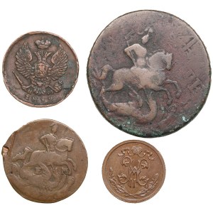 Petit groupe de pièces russes (4)