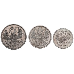 Small group of Russian coins (3)
