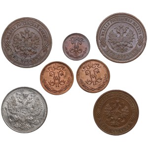 Petit groupe de pièces russes (7)