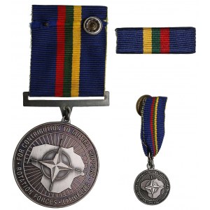 Médaille des forces armées lituaniennes pour contribution au soutien mutuel (3)