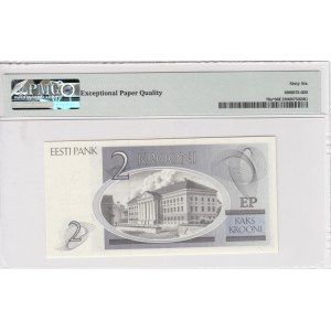 Estonia 2 Krooni 1992 - PMG 66 EPQ Gem Uncirculated