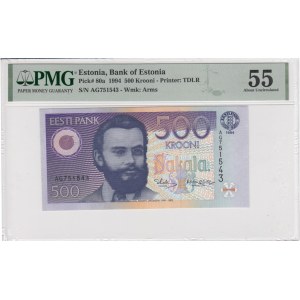 Estonie 500 Krooni 1994 - PMG 55 à peu près non circulé
