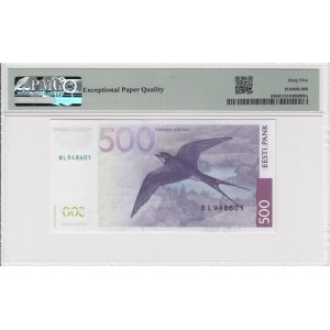 Estonie 500 Krooni 2000 - PMG 65 EPQ Gem Uncirculated