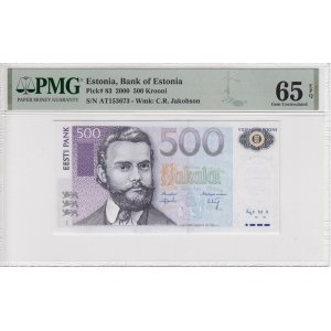 Estonie 500 Krooni 2000 - PMG 65 EPQ Gem Uncirculated