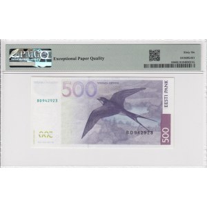 Estonie 500 Krooni 2000 - PMG 66 EPQ Gem Uncirculated