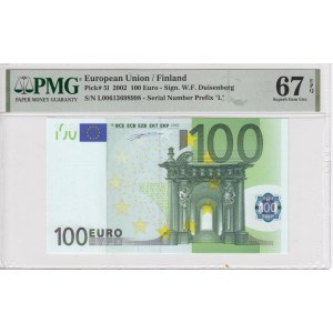 Finlande (EU) 100 Euro 2002 - PMG 67 EPQ Superbe Gem Unc