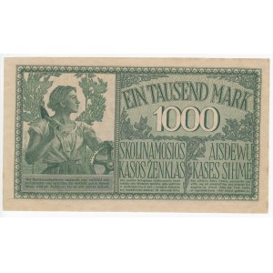 Německo (okupace Litvy za 1. světové války, Kowno) 1000 marek 1918