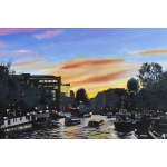 Joanna Abra (née en 1986), Sky over Amsterdam, 2025