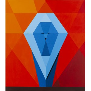 Tomasz Bartelik (b. 1977), Blue Lion, 2025