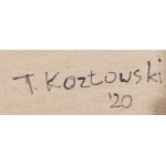 Tomasz Kozłowski (ur. 1982, Piotrków Trybunalski), Kobieta tyłem na niebieskim tle, 2020