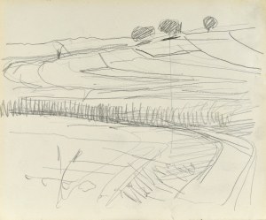Stanisław KAMOCKI (1875-1944), Pejzaż z polami, lato 1903