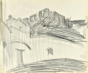 Stanislaw KAMOCKI (1875-1944), Tyniec Walls, summer 1903