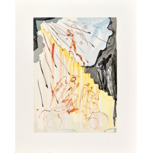 Salvador DALI (1904-1989), La Divine Comédie - Le Paradis - Chant XXI, 1963.