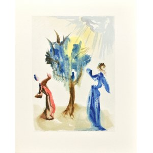 Salvador DALI (1904-1989), La Divine Comédie - Le Purgatoire (Purgatory) - Chant XXIV, 1963.