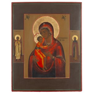 Rosja, Ikona - Matka Boska Fiodorowska, 2 poł. XIX w.