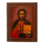 Rosja, Ikona - Chrystus Pantokrator, koniec XIX w.