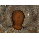 Rosja, Ikona - Chrystus Pantokrator, pocz. XIX w.