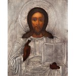 Rosja, Ikona - Chrystus Pantokrator, pocz. XX w.
