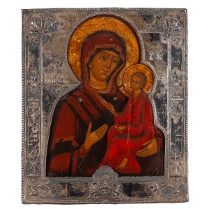 Rosja, Ikona - Matka Boska Tychwińska, XIX w.