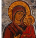 Rosja, Ikona - Matka Boska Tychwińska, XIX w.