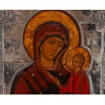 Rosja, Ikona - Matka Boska Tychwińska, XIX w.