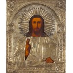 Ikona - Chrystus Pantokrator, Rosja, XIX/XX w.
